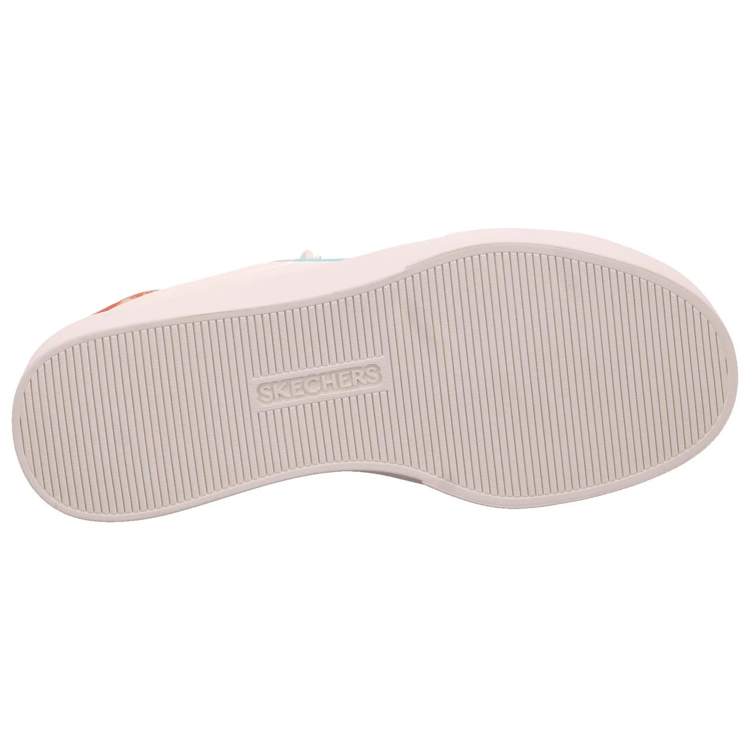 SKECHERS Mädchen-Halbschuh Binder Offwhite Lederimitat  Sneaker