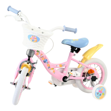 Kinderfiets Disney Stitch pink 12 inch