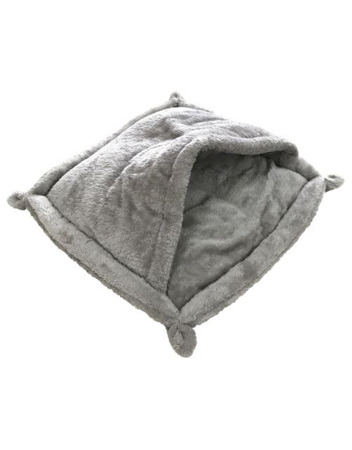 Adori Slaapzakje Modena - Kattenbed - 50x50 cm Grijs