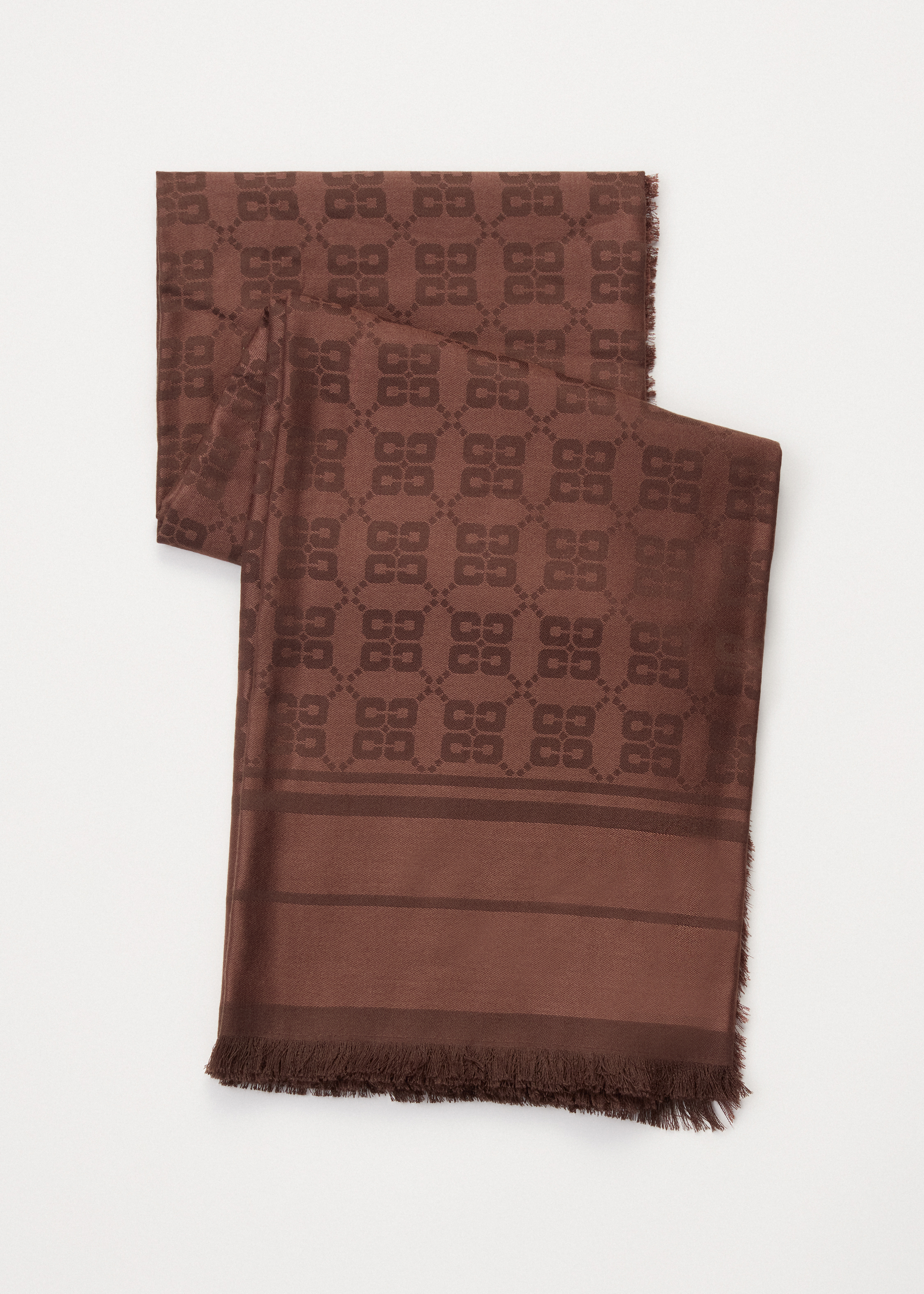 Jacquard logo sjaal