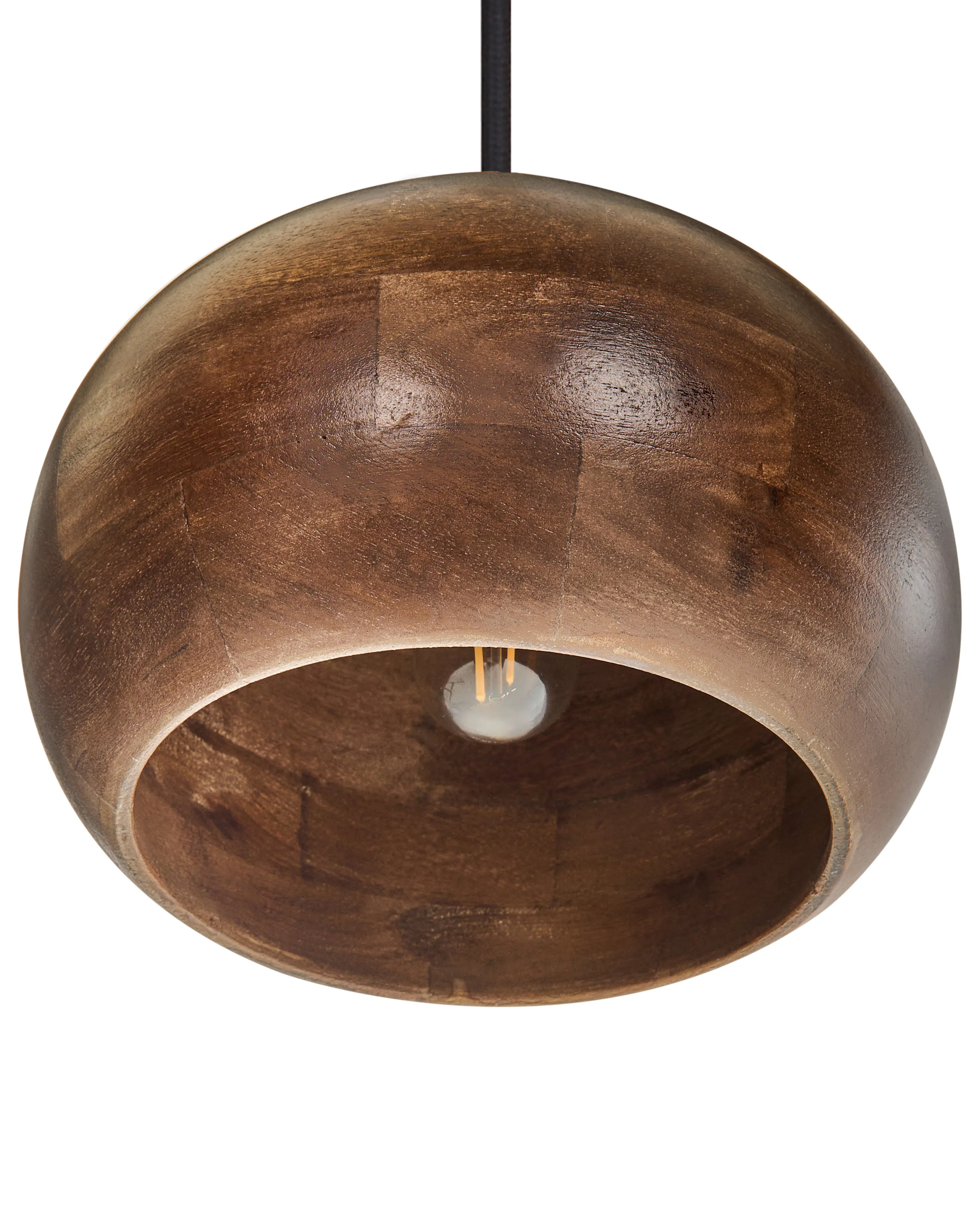 Hanglamp SANYATI Mangohout Donkerbruin