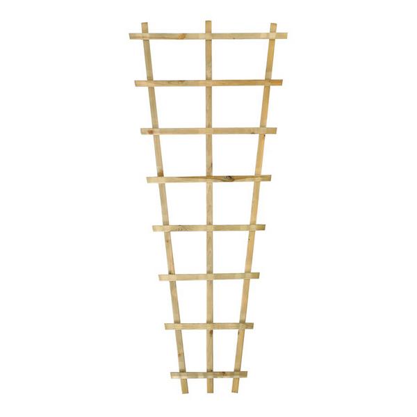 Holzwerke Kübler Holz-Trapezrankgitter, 180