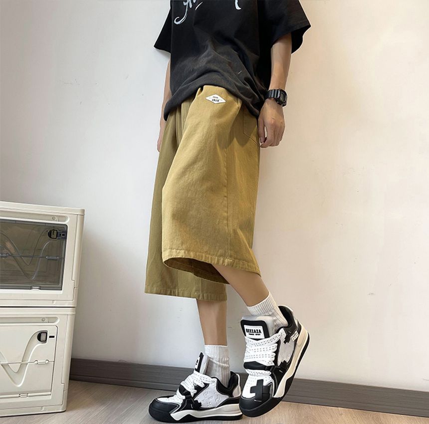 Filmas - High Waist Plain Capri Sweatpants
