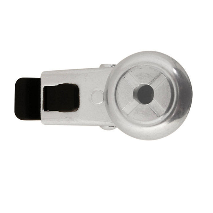 Roulette pivotante grise ø7.5 cm avec freins, charge max 60 kg
