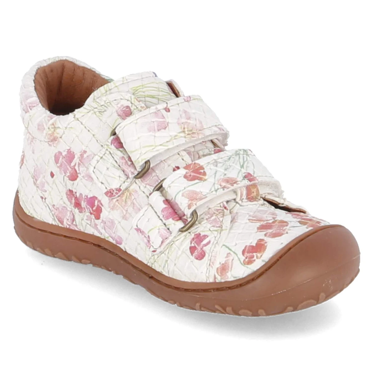 BisgaardKlettschuhe HALE V - flower print white