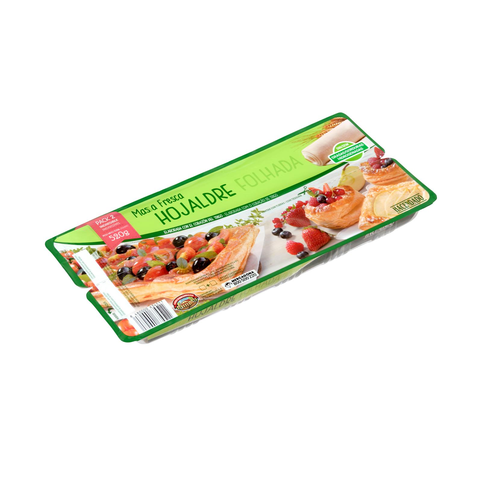 Pâte feuilletée fraîche Hacendado
