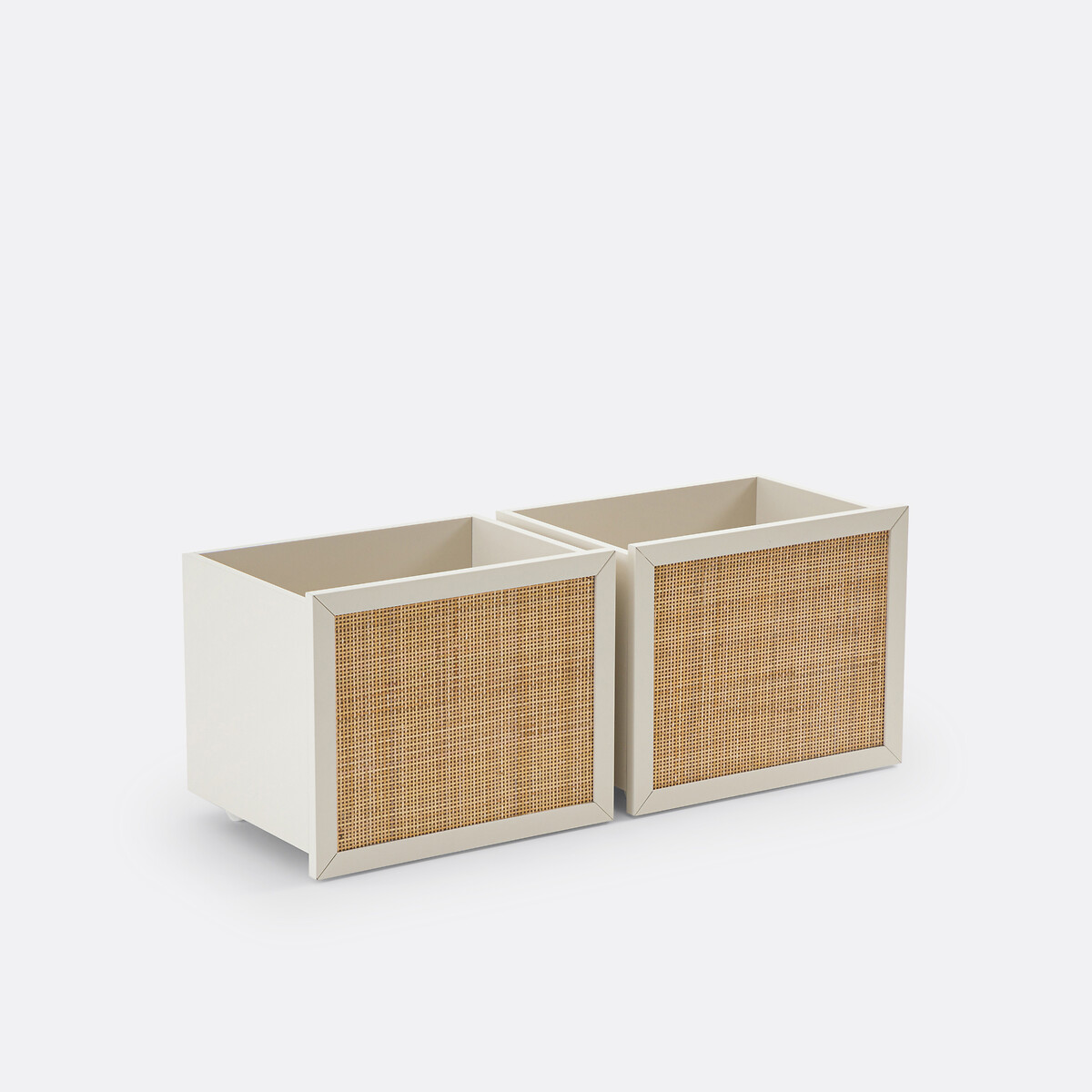 LA REDOUTE INTERIEURS<br>Conjunto de 2 armários com rodízios, Vova