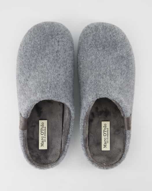 Marc O´Polo Home-Slipper Hausschuhe in Grau