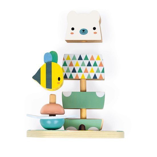 Empilable ours pure   Multicolore        de               Janod