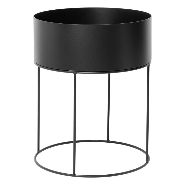 Ferm Living Plant Box plantenbak Ø40 zwart