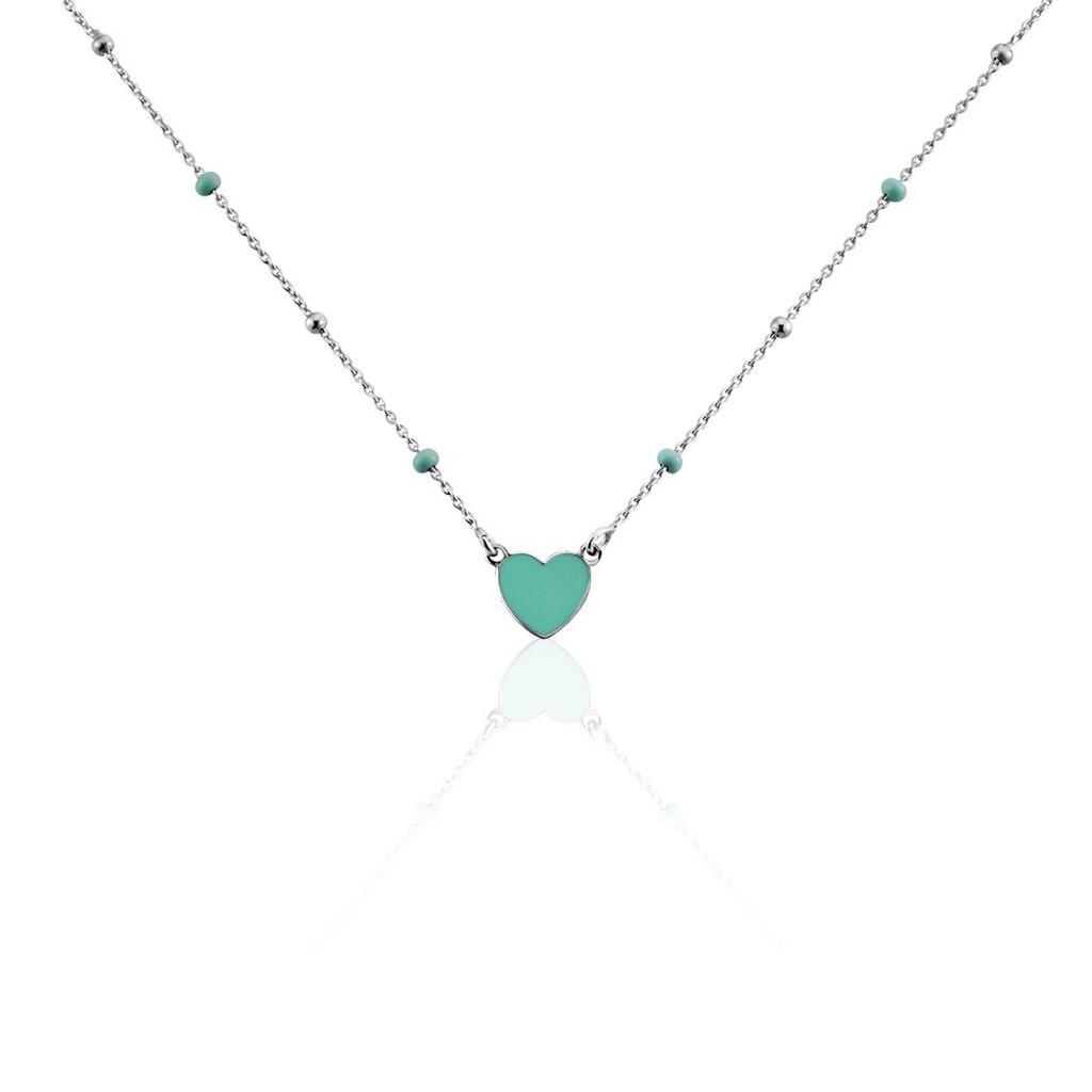 Collier Argent Blanc Augustine