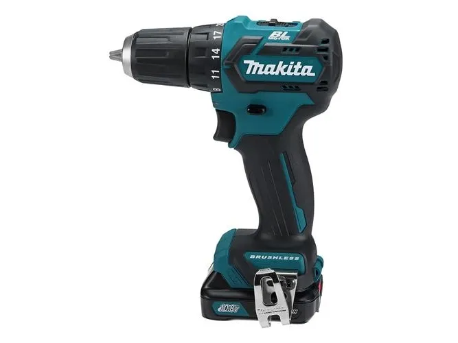 Makita DF332DSMJ, Pistolgreb boremaskine, 1 cm, 2,8 cm, 1 cm, 0,8 mm, 450 rpm