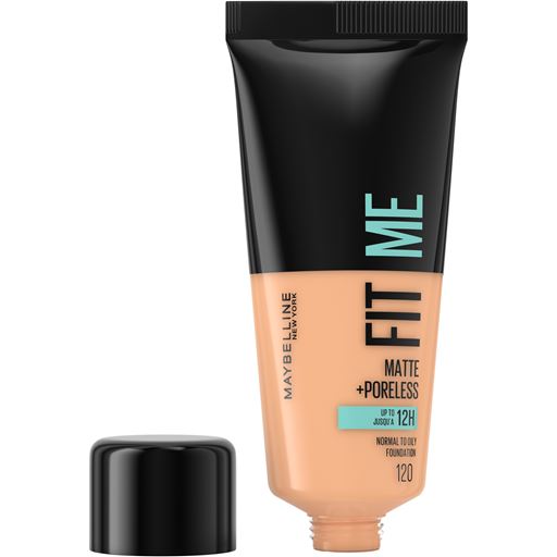 Maybelline Fit Me Matte   Poreless Foundation, 120 Classic Ivory