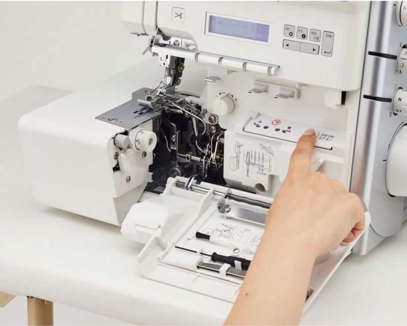 Juki MO-3500 - Overlockmachine - Robuust - Automatische Draadspanning