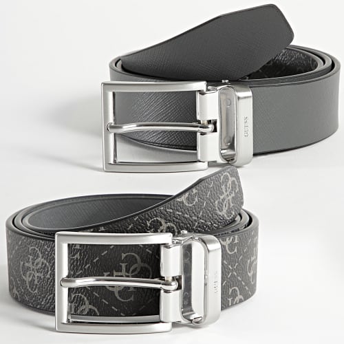 Ceinture Réversible Femme BM7541 Noir Gris
