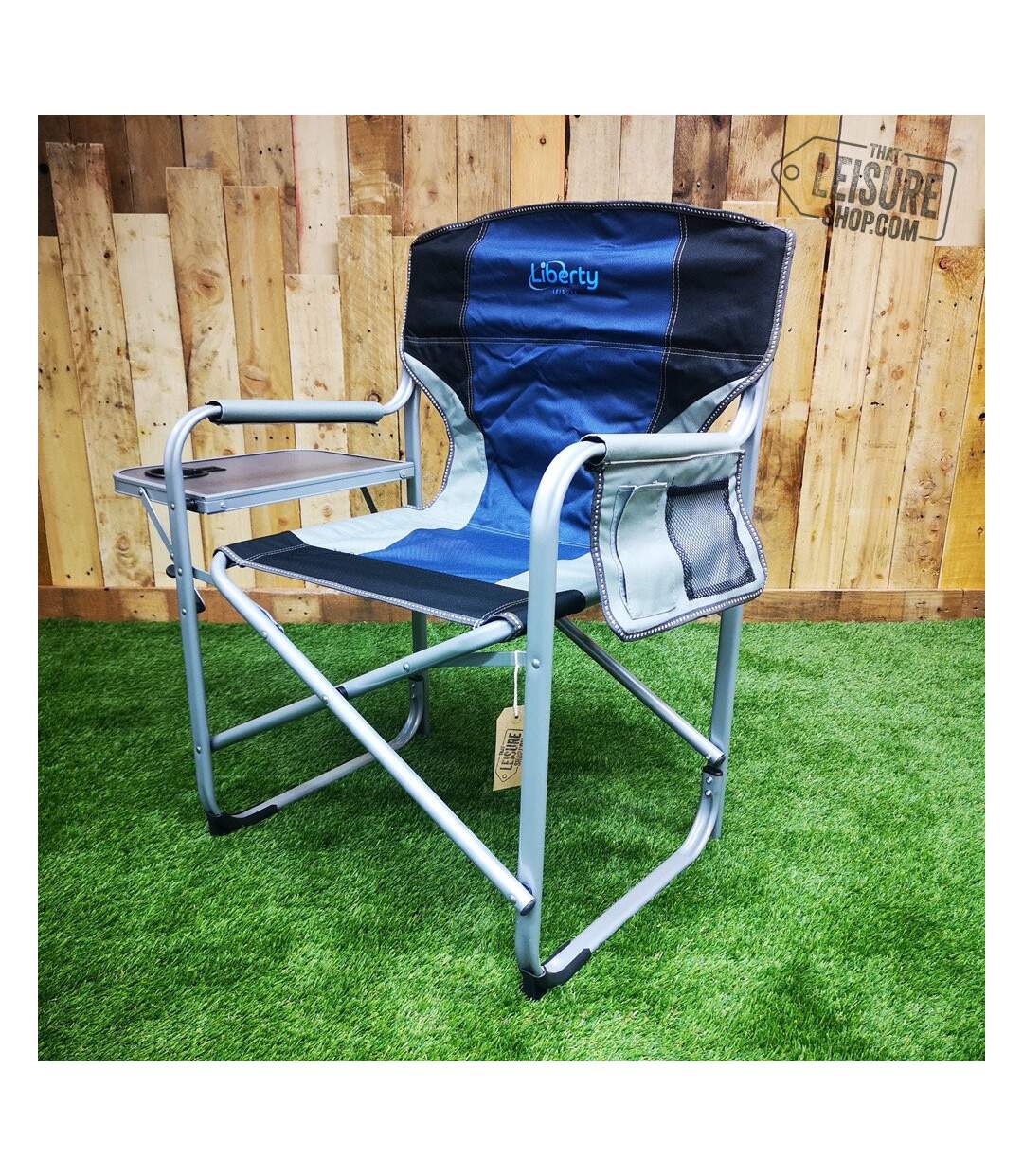 Liberty Leisure - Chaise pliante (Bleu) (Taille unique) - UTMD2087
