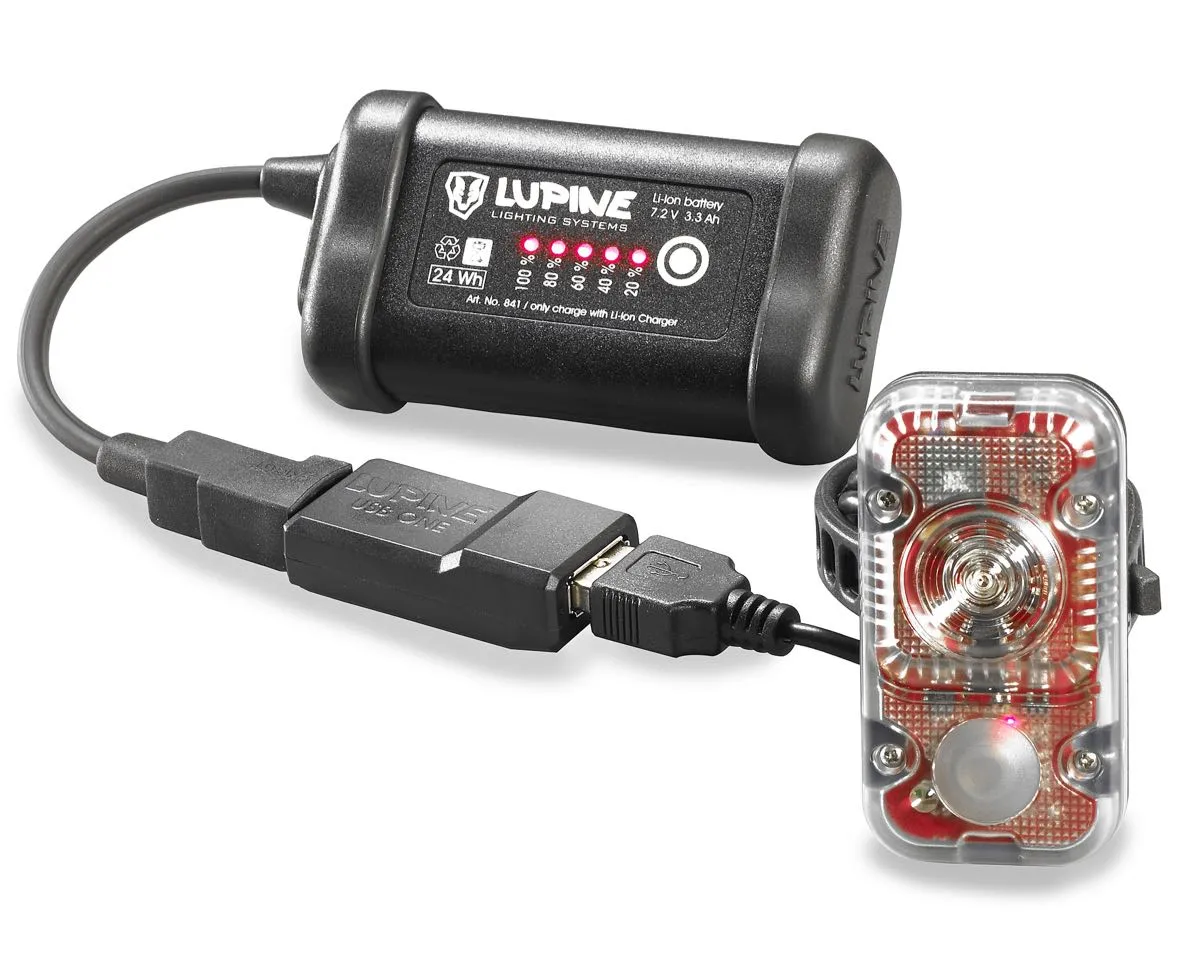 Lupine USB One Black