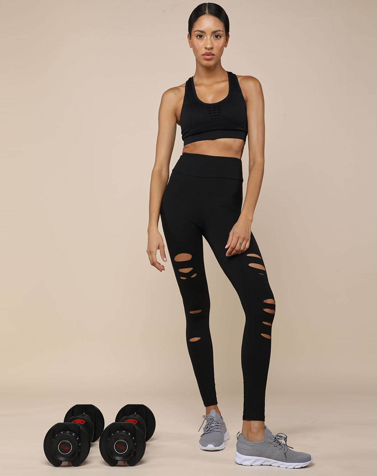 Onamaste Legging de sport noir