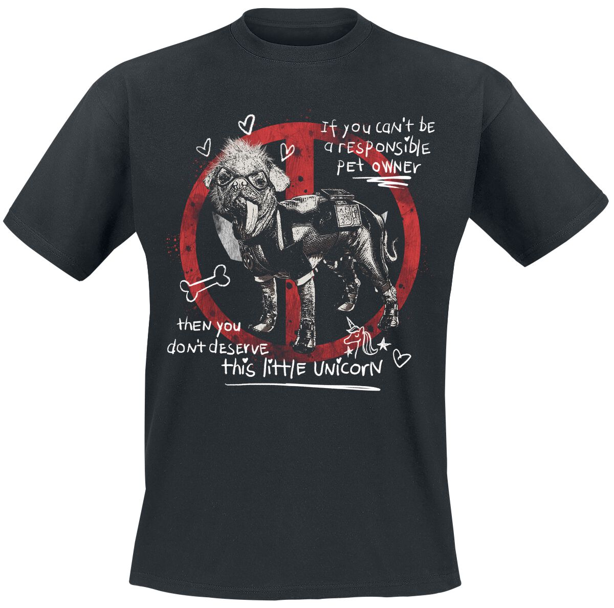Dogpool | Deadpool T-Shirt Manches courtes