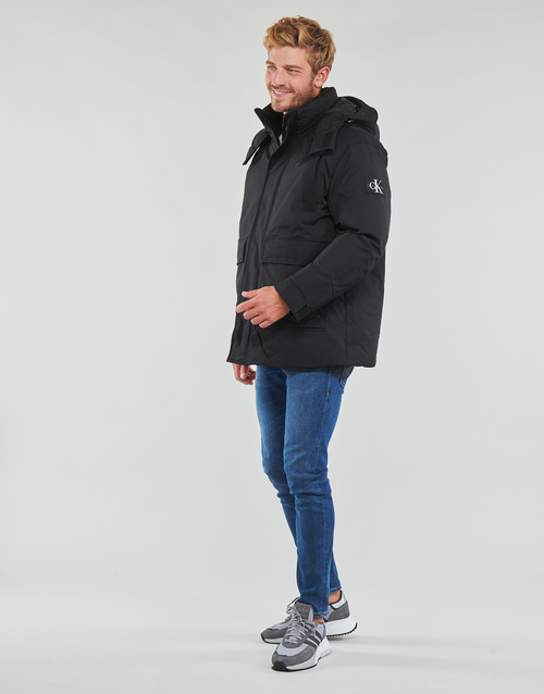 Calvin Klein Jeans - NON-DOWN TECHNICAL PARKA - Noir