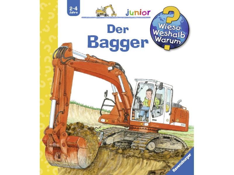 Ravensburger Kinder-Sachbuch WWW Der Bagger Klappbuch