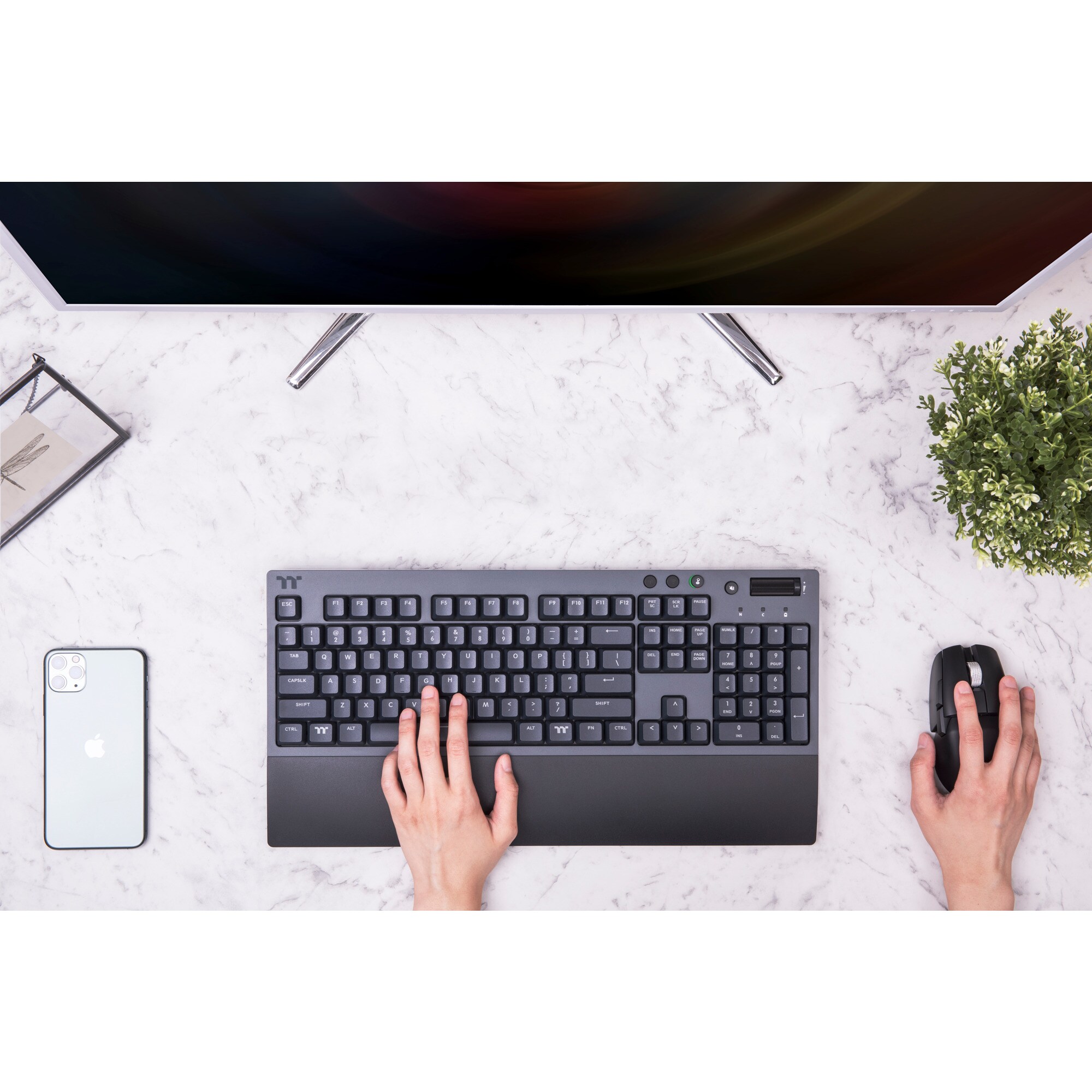 Thermaltake Gaming-Tastatur W1 WIRELESS