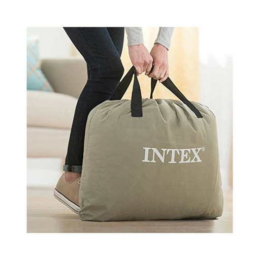 Colchão inflável individual Intex com bomba, 191 cm