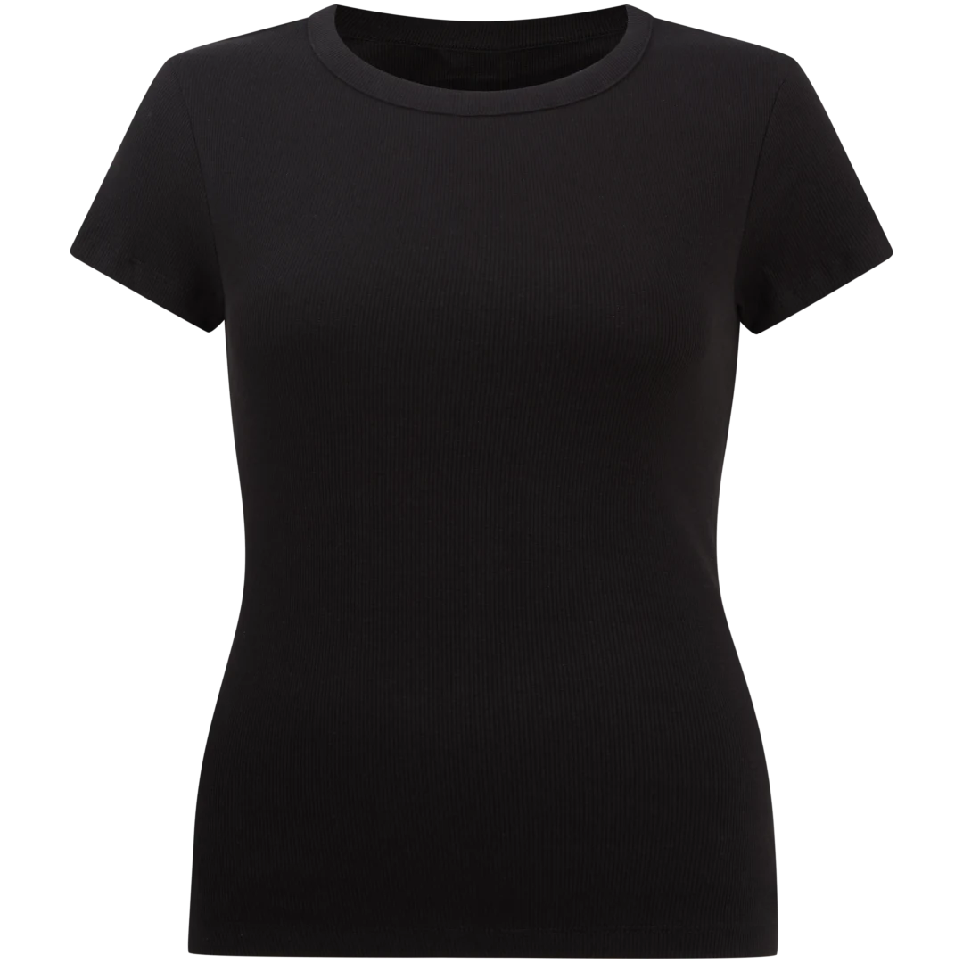 T-shirt côtelé