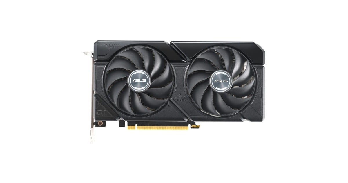 ASUSDUAL GeForce RTX 4060 Ti EVO OC grafische kaart  (1x HDMI, 3x DisplayPort, DLSS 3)