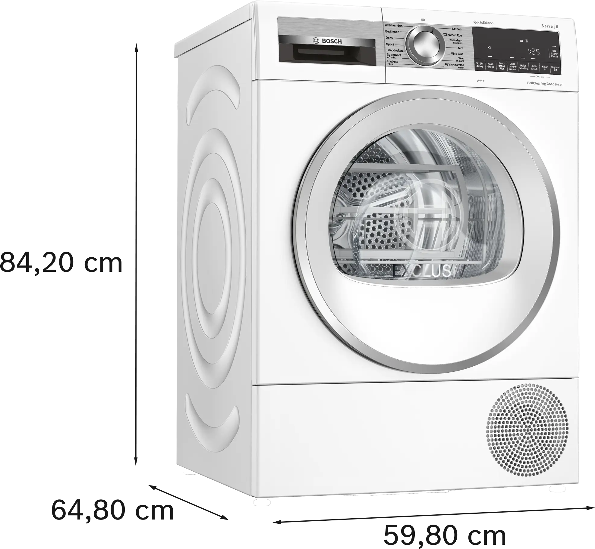 Serie 6 Warmtepompdroger 8 kg