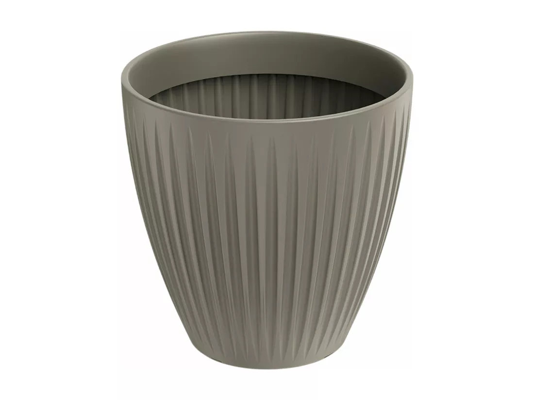 Pot Latia Round MIDL Ø40x40 moka