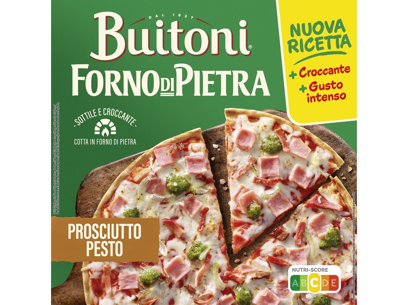 PIZZA BUITONI FORNO DI PIETRA PROSCIUTO 350G