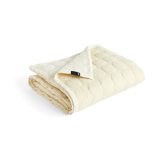HAY Mega Dot Sengetæppe, Ivory, 235x245 cm