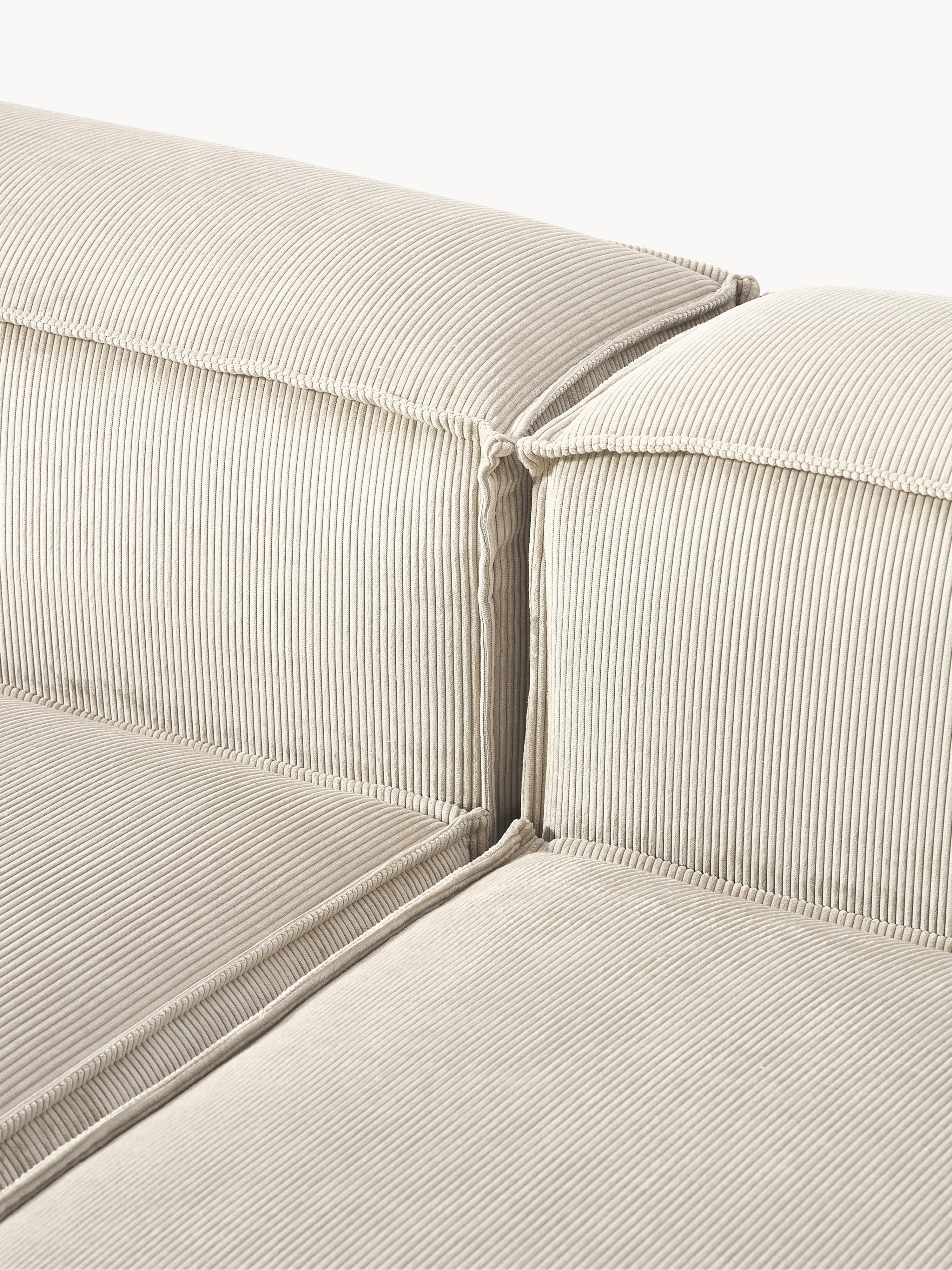 Modulaire bank Lennon (3-zits) van corduroy