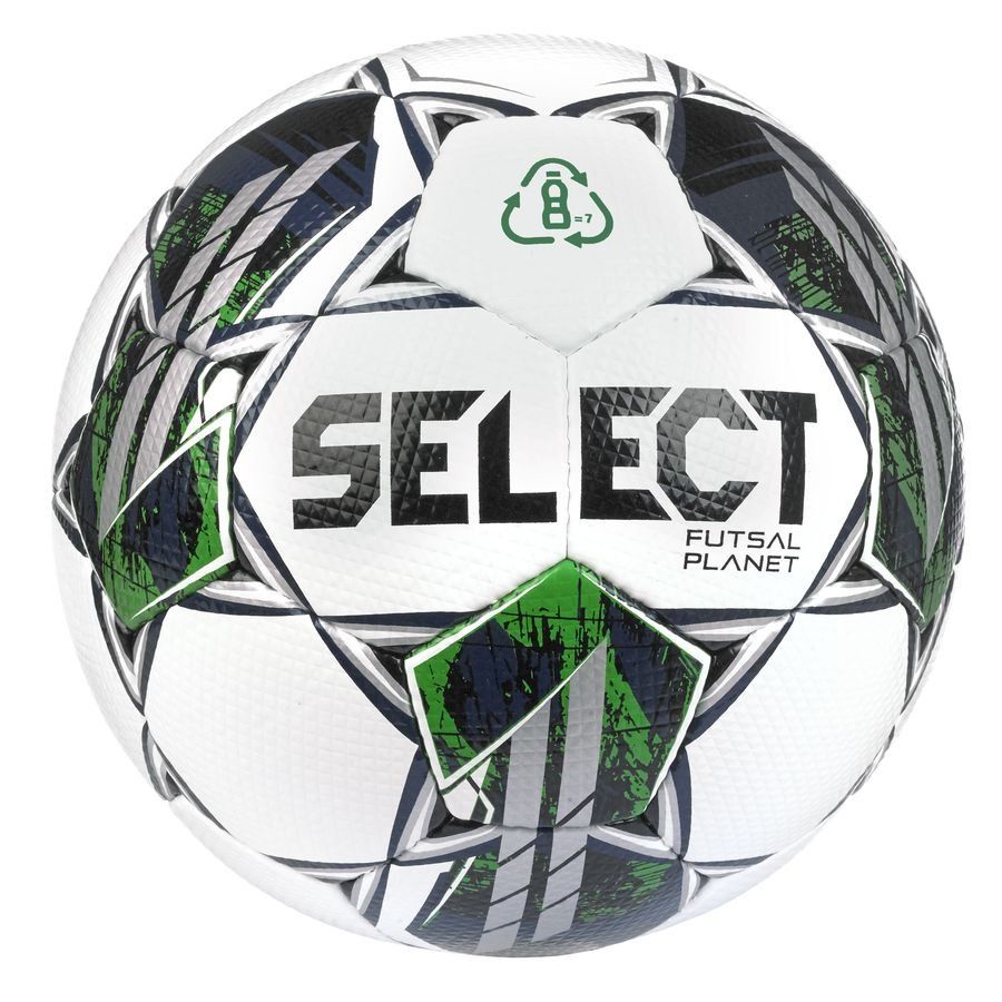 Select Ballon Futsal Planet - Blanc/Vert/Noir
