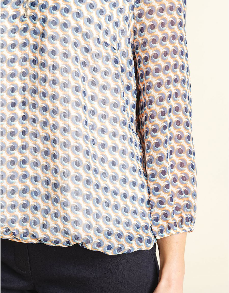 Blouse chic en voile