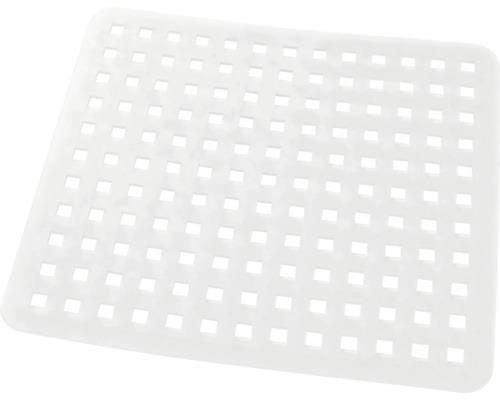 Quadro spoelbakmat, transparant, 29x31,5 cm