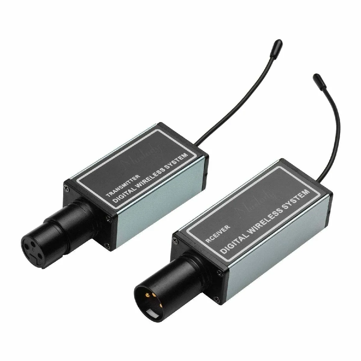 Justgreenbox Digital Wireless Microphone System - Gris
