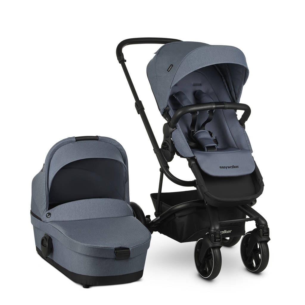 Harvey³ 2-in-1 kinderwagen Steel Blue