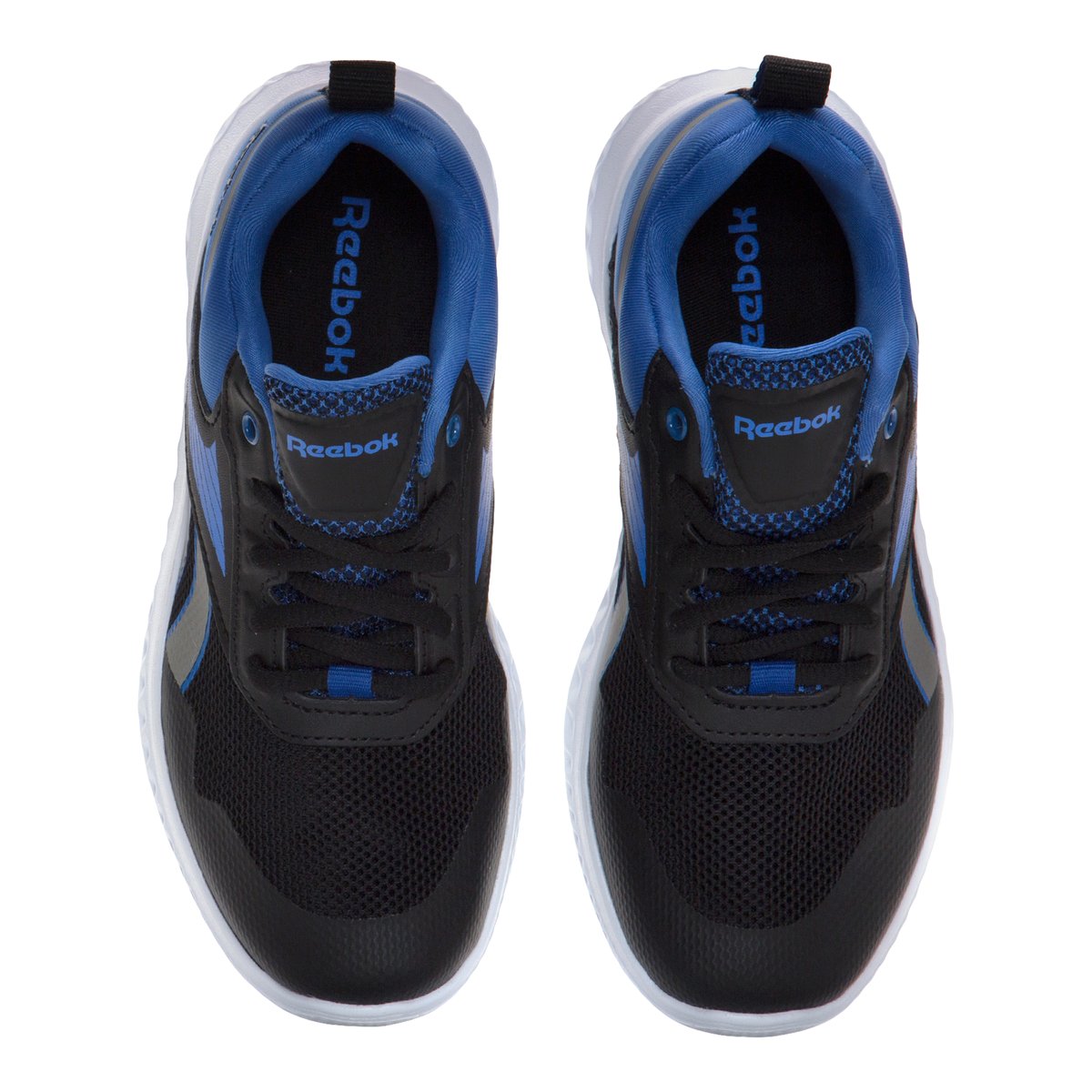 REEBOK-Rushrun5l-jb-Avec lacets - Talon plat - Bleu