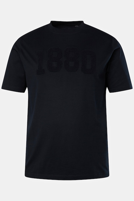 T-Shirt, Halbarm, Rundhals, 1880 Brust-Badge, bis 8 XL