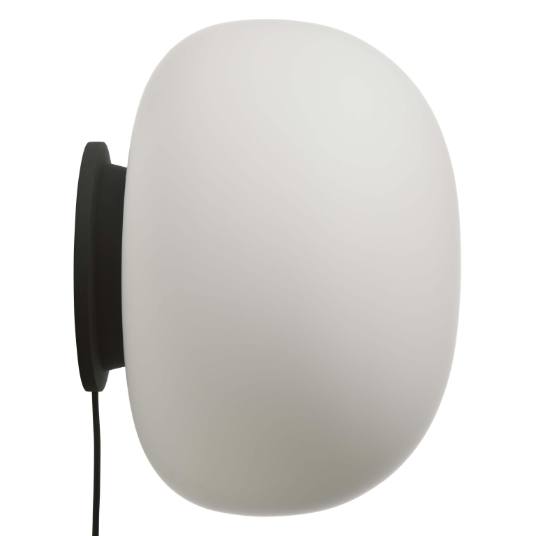 Frandsen Supernate wandlamp Ø38 opal white/black