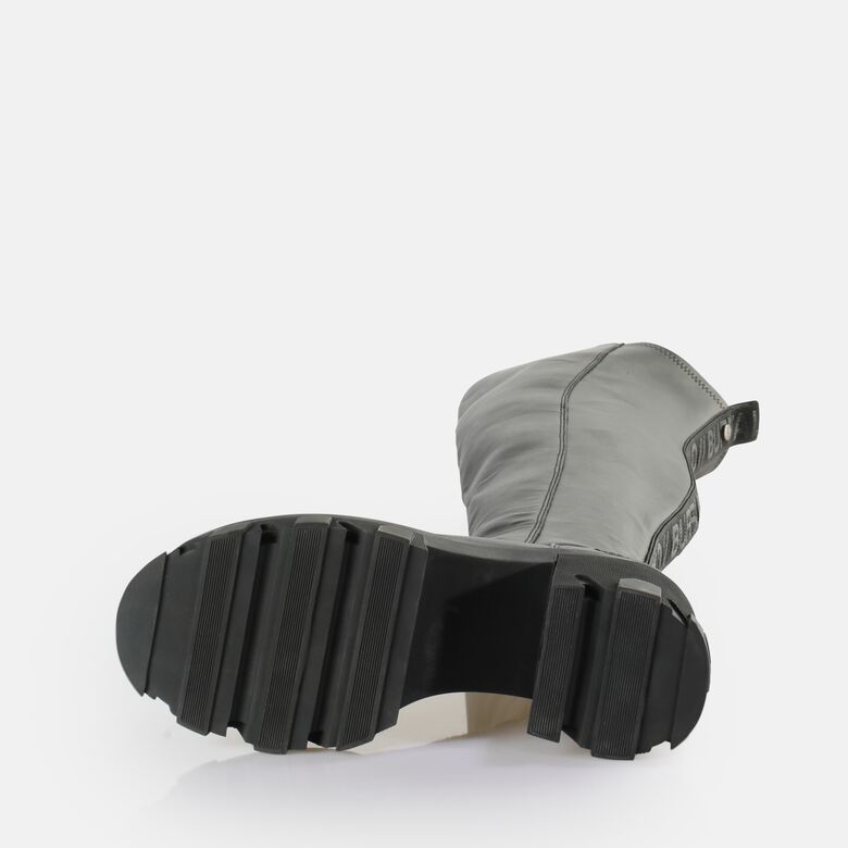 Riot Over Bottes vegan, noir