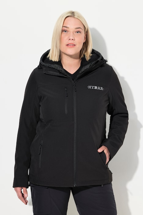 HYPRAR Softshelljacke, wasserabweisend, Stretch, Reflektor