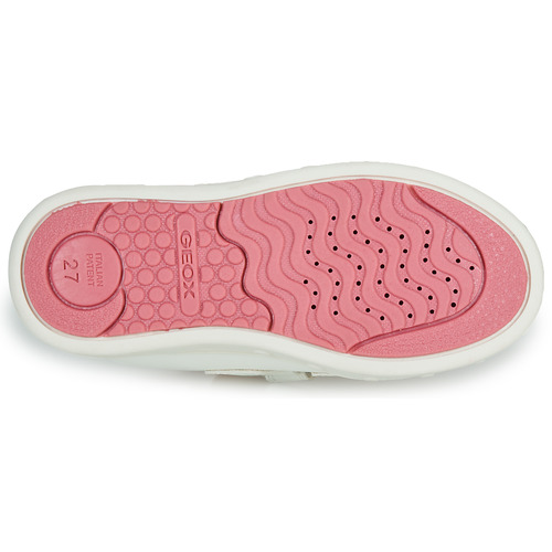 Geox - J SKYLIN GIRL - Blanc / Rose