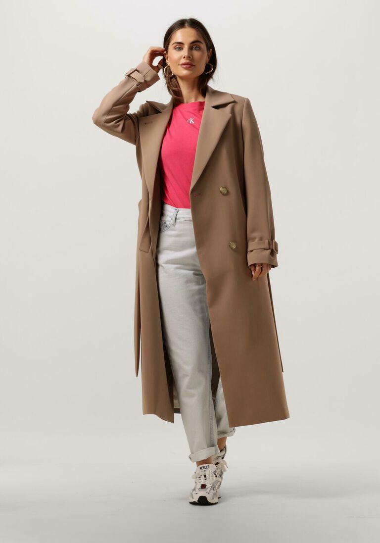 BEAUMONT taupe beaumont  blazer coat