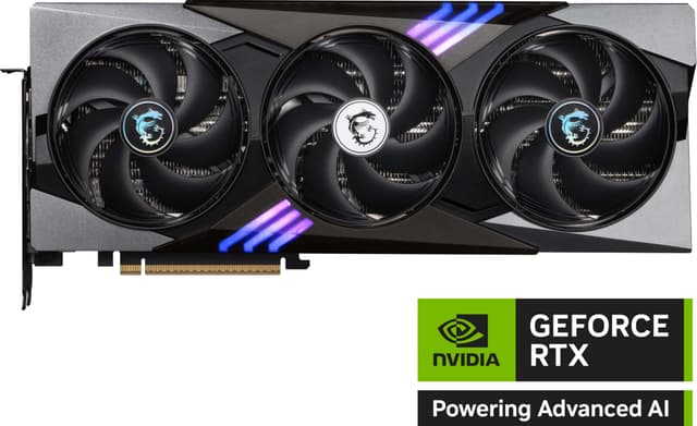 MSI GeForce RTX 5080 GAMING TRIO OC 16GB grafikkort