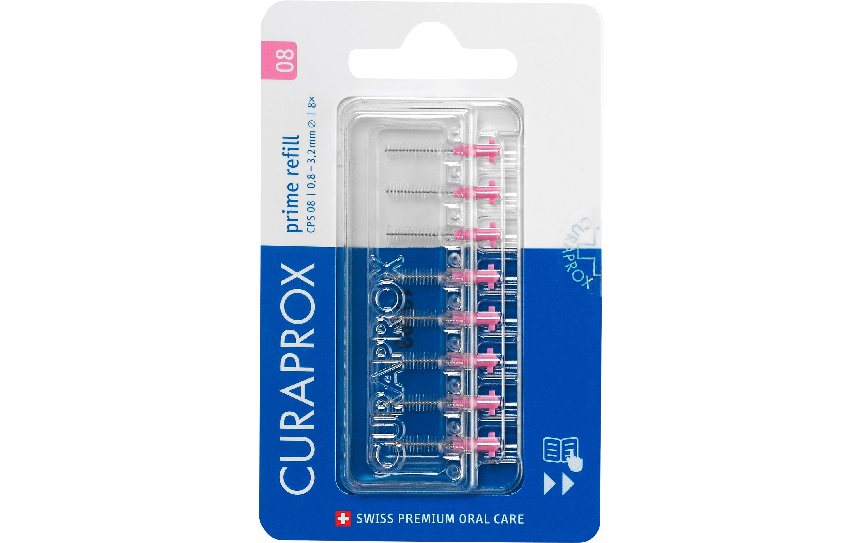 Interdentalbürsten Interdental CPS prime rosa 8 StückNachhaltiger Nachschub von ultrafeinen Interdentalbürsten für die Prophylaxe
