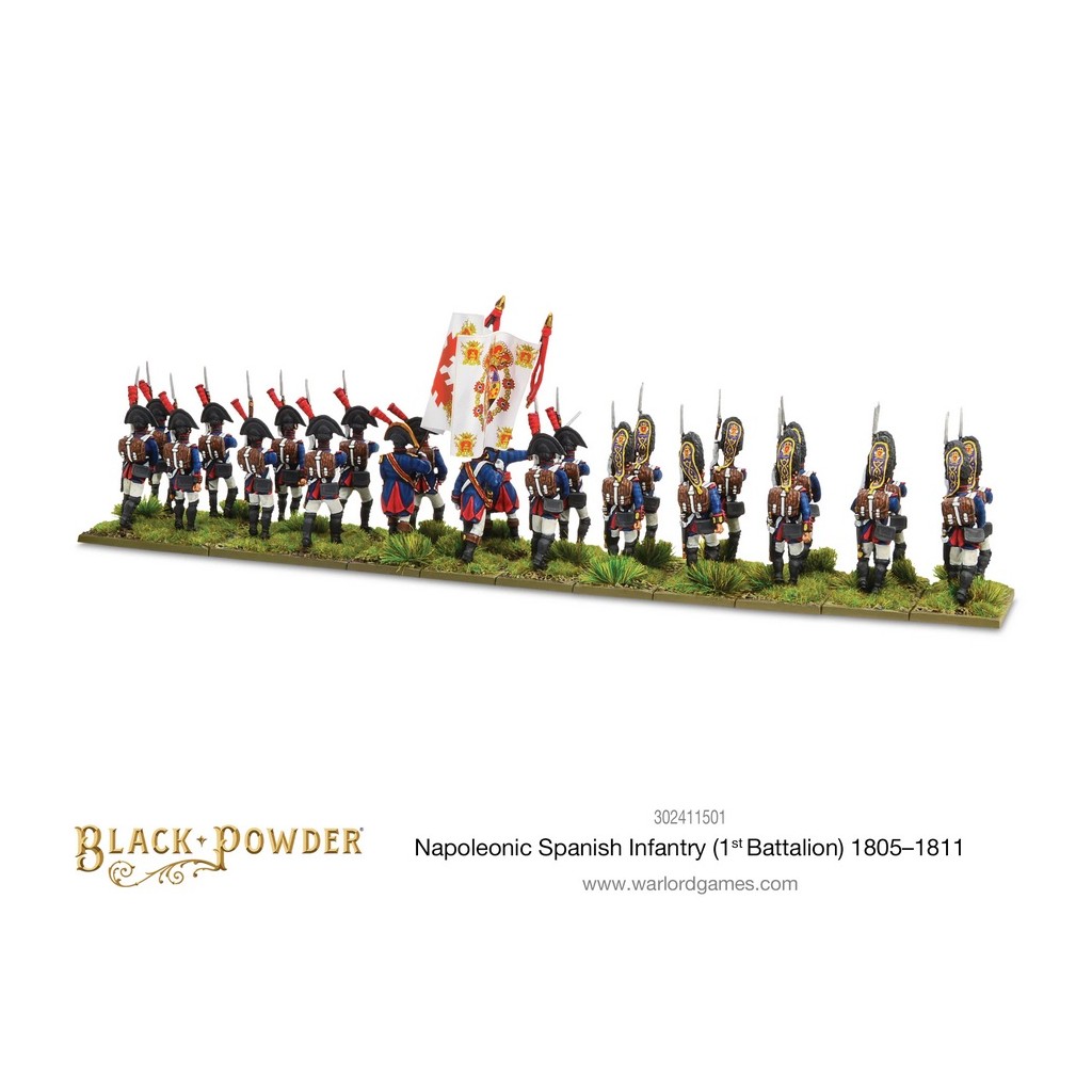 Napoleonic Spanish Infantry (1st Battalion) 1805-1811