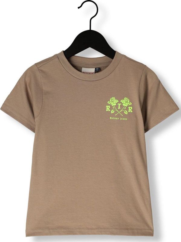 Retour jongens t-shirt - Camel